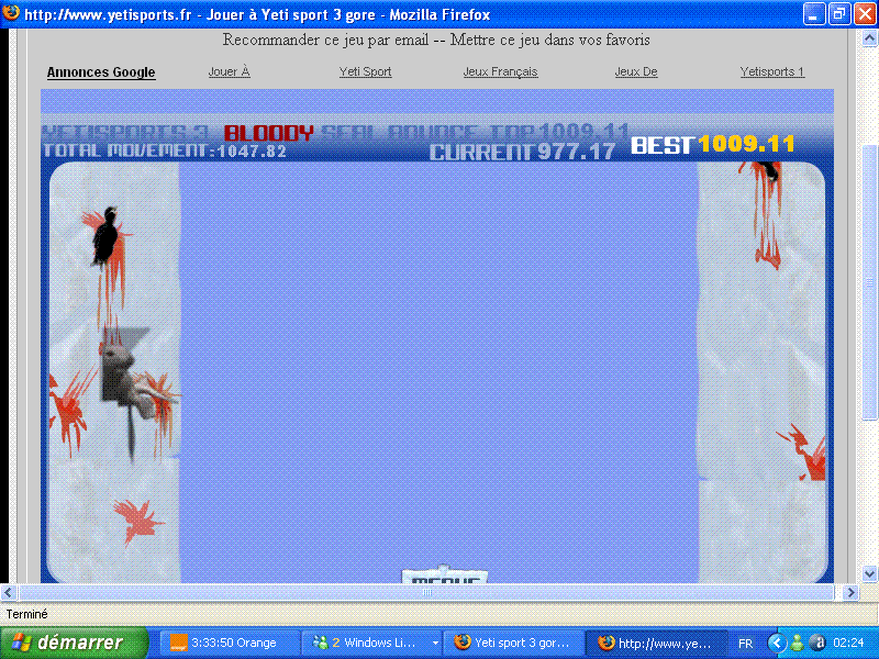 Score de matthiiouss à Yeti sport 3 gore