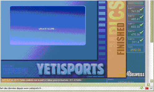 Score de arthur34 à Yeti Olympics